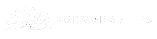 Forward Steps white logo